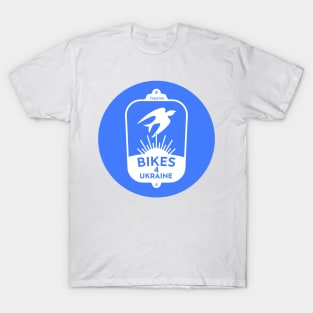 Bikes4Ukraine T-shirt - Blue T-Shirt